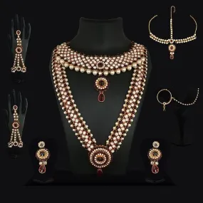 14Fashions Gold Plated Bridal Jewellery Set