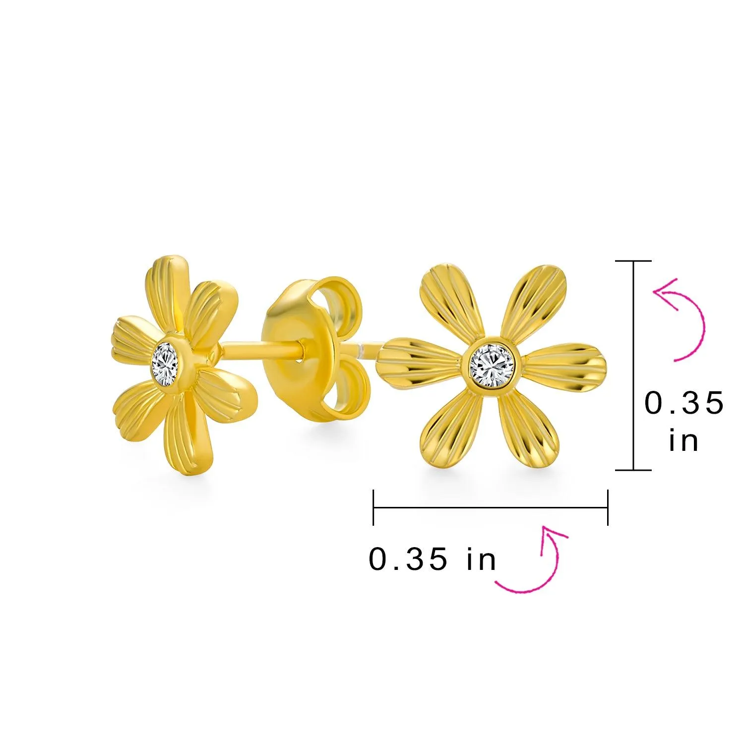 2-Tone Sunflower Daisy Jewelry Flower Earrings Bracelet Pendant Silver