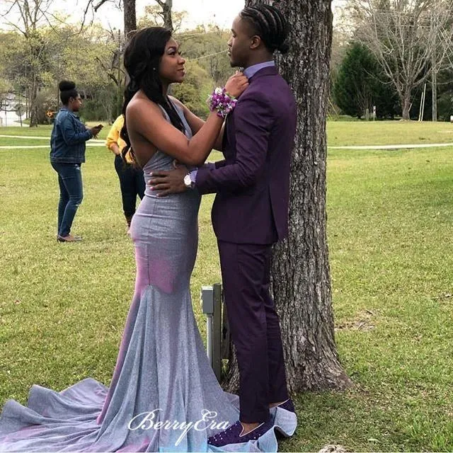 2020 Newest Halter Prom Dresses, Mermaid Long Prom Dresses, Prom Dresses