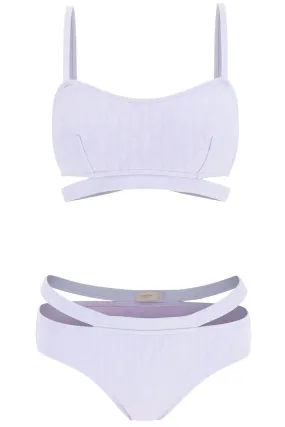 Agnona chain logo set bikini