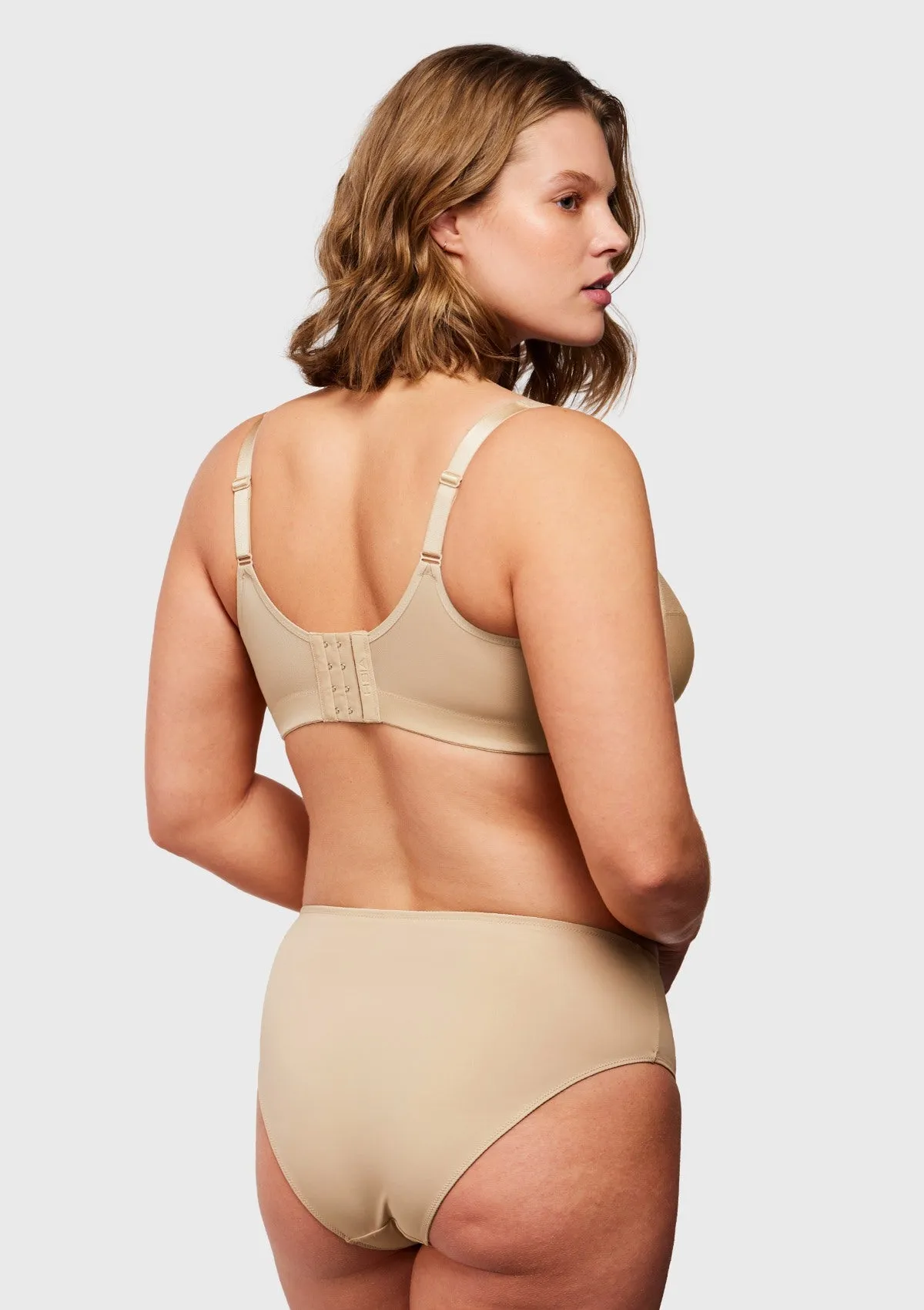 AiryComfort Full Coverage Unlined WireFree Minimizer Bra