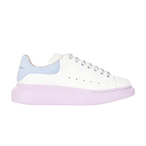 Alexander McQueen Wmns Oversized Sneaker 'White Blue Lilac'