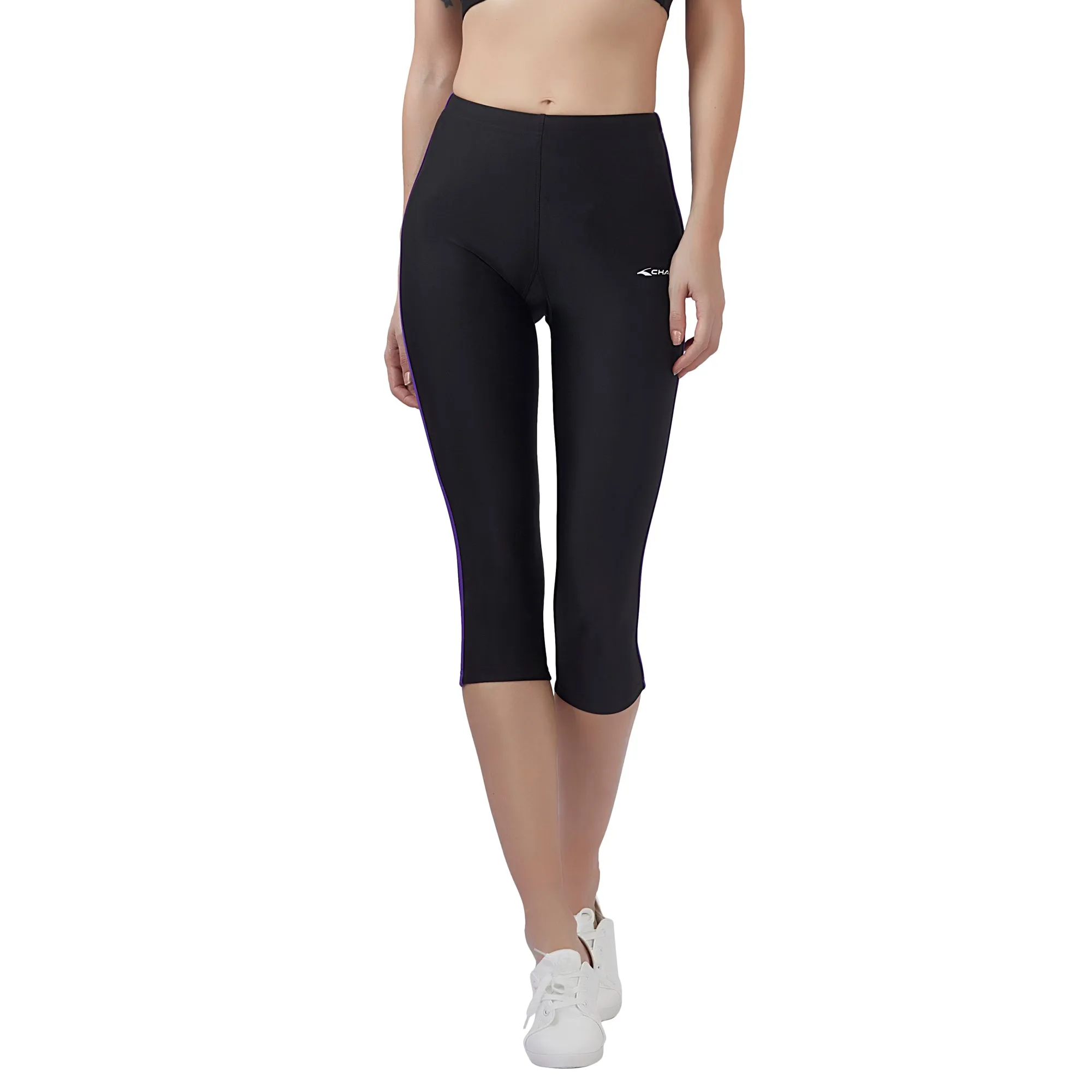 Align Women 3/4TH LEGGING (Ideal for Running, Gym and Yoga) Anti Chafing