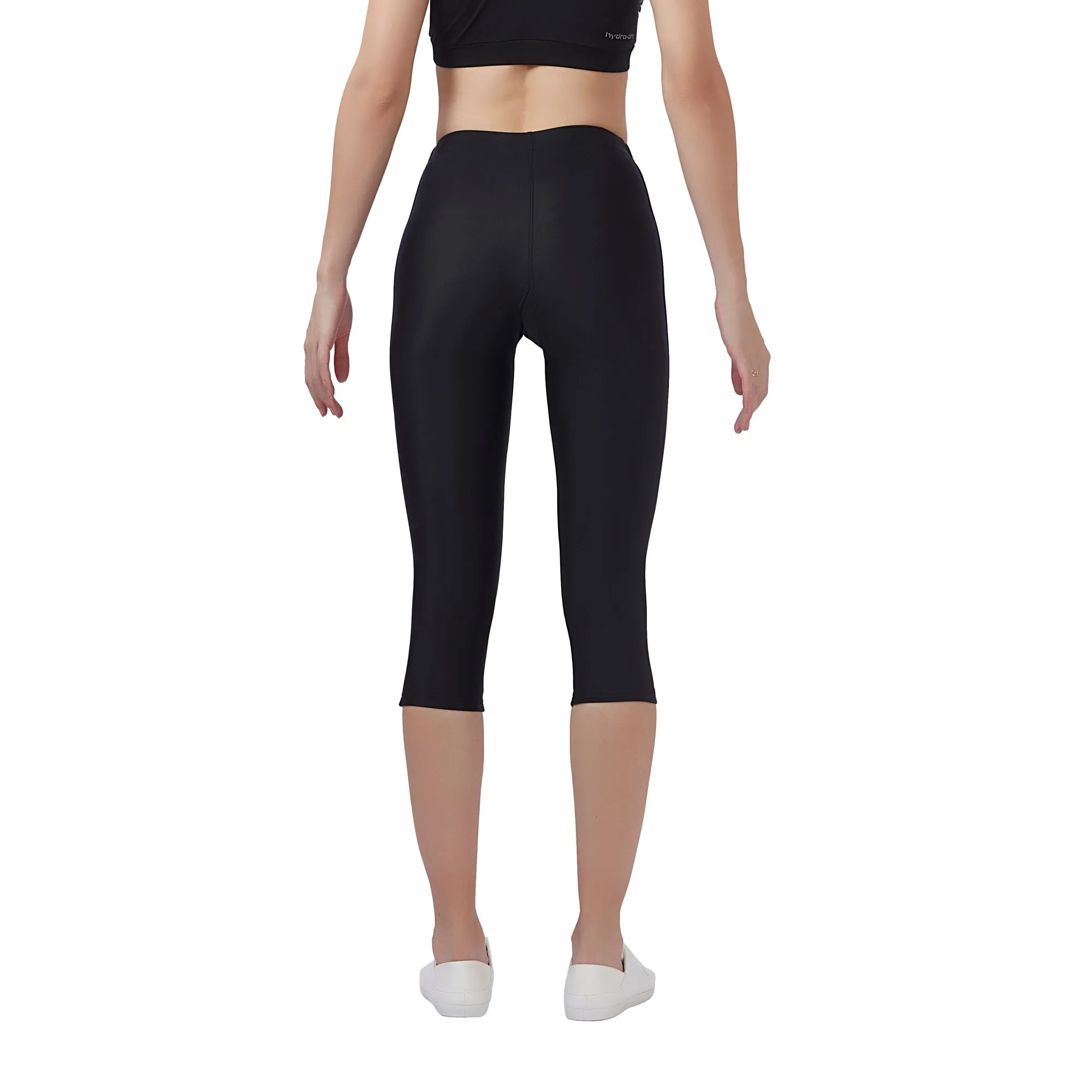 Align Women 3/4TH LEGGING (Ideal for Running, Gym and Yoga) Anti Chafing