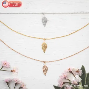 ALLAH LEAF NECKLACE | WOMEN