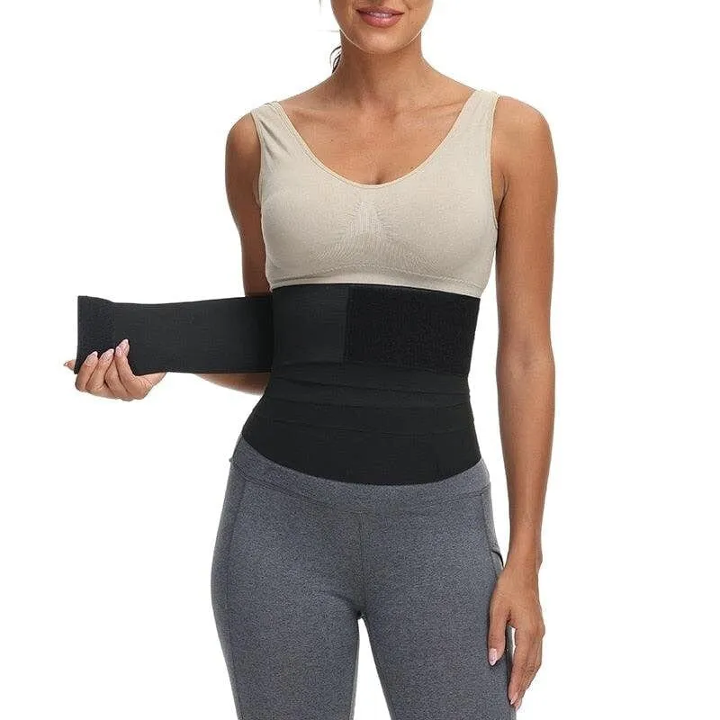 Alpha C Apparel Waist Trainer for Women Body Shaper plus Size Wrap