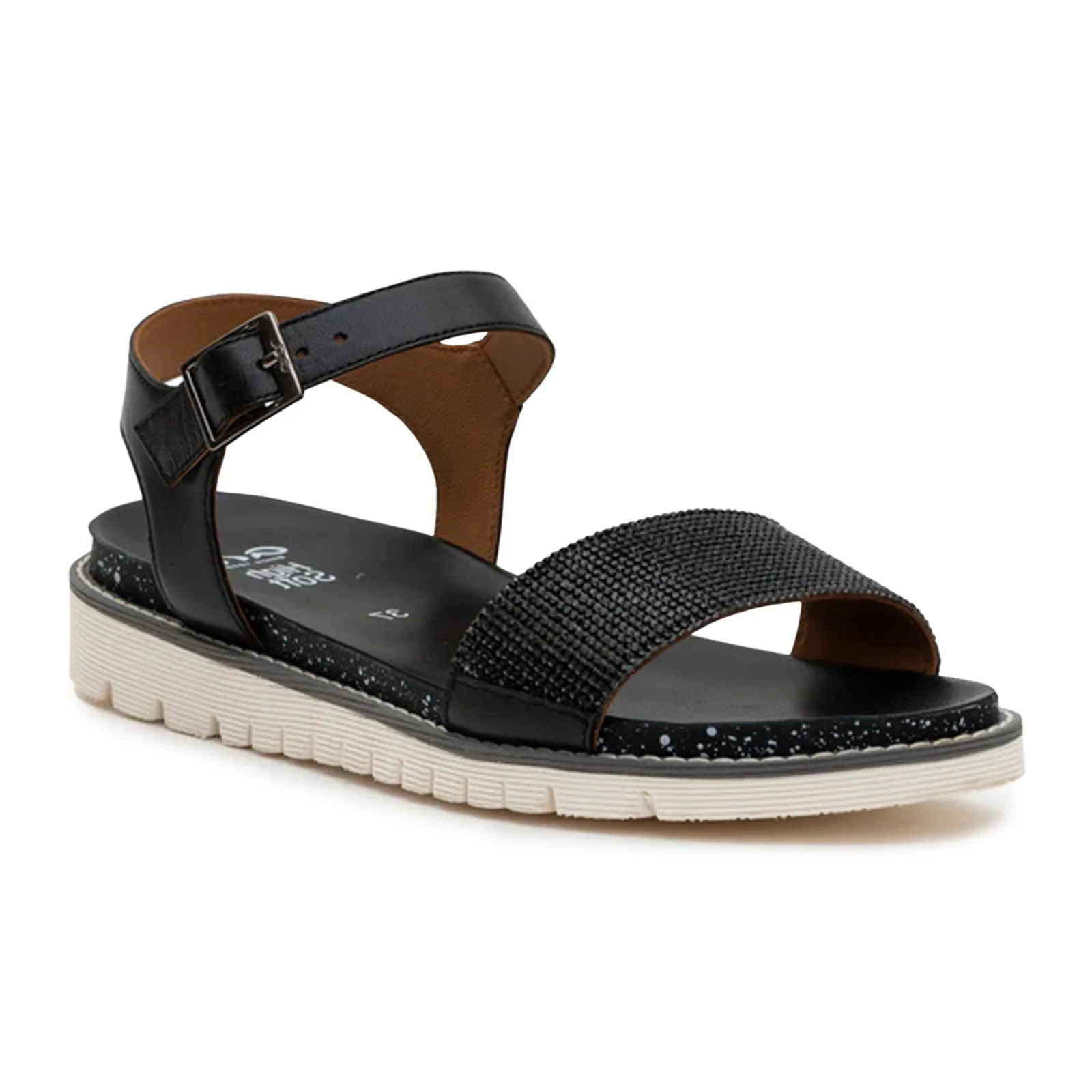 Ara Karine Backstrap Sandal (Women) - Black