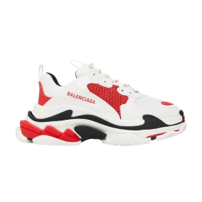 Balenciaga Wmns Triple S Sneaker 'White Red Black'