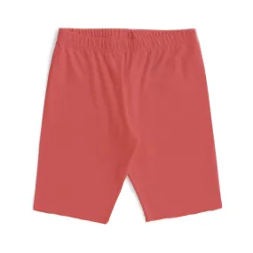 Bike Shorts - Solid Scarlet Red