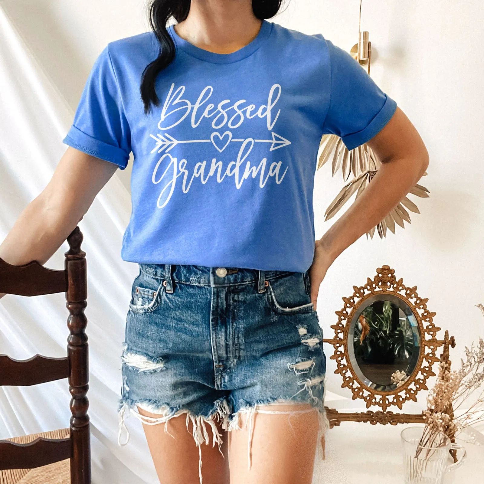 Blessed Grandma - Solid Arrow Tee