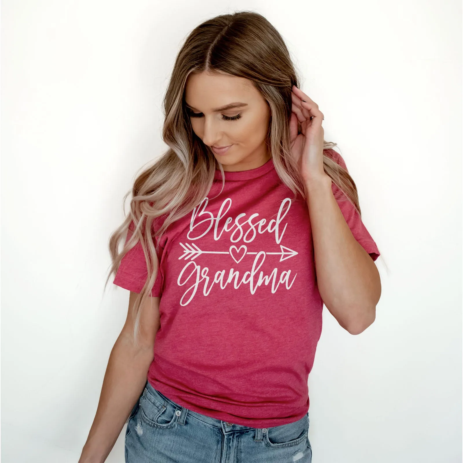 Blessed Grandma - Solid Arrow Tee