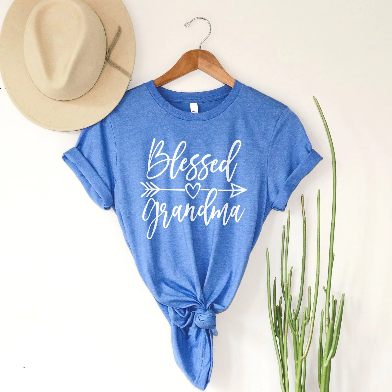 Blessed Grandma - Solid Arrow Tee