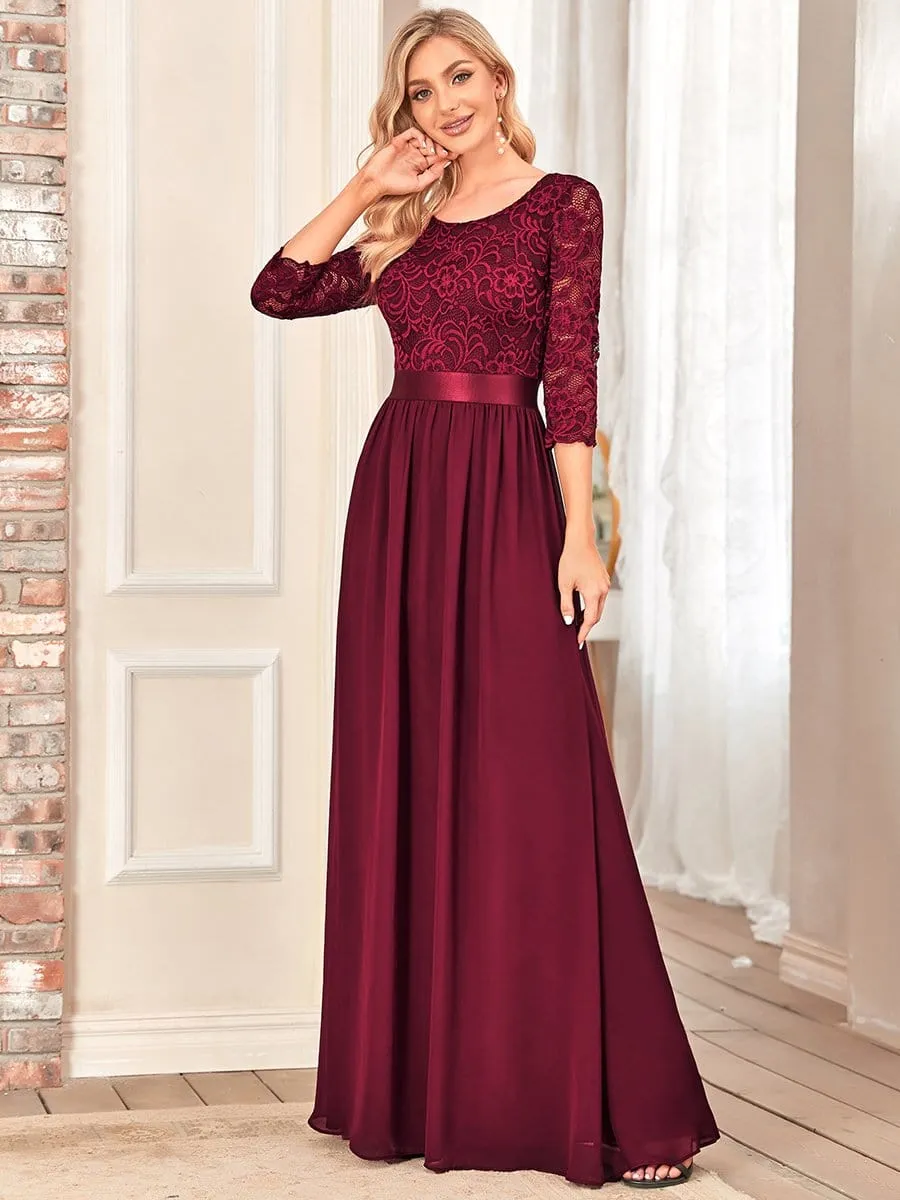 Burgundy Concert Dresses