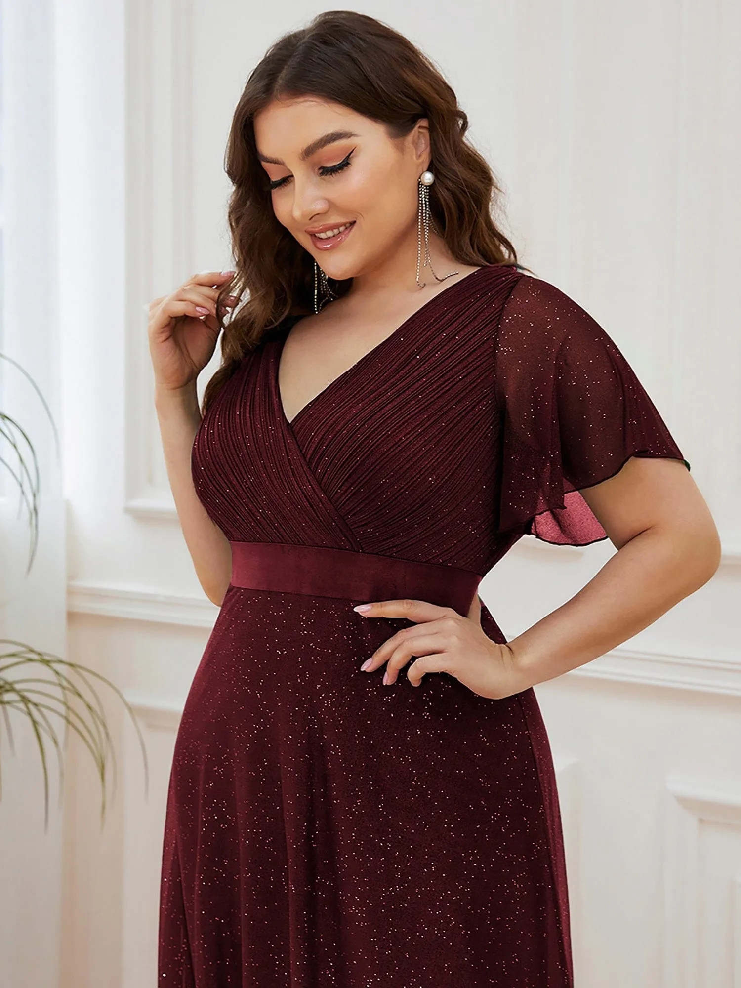 Burgundy Concert Dresses