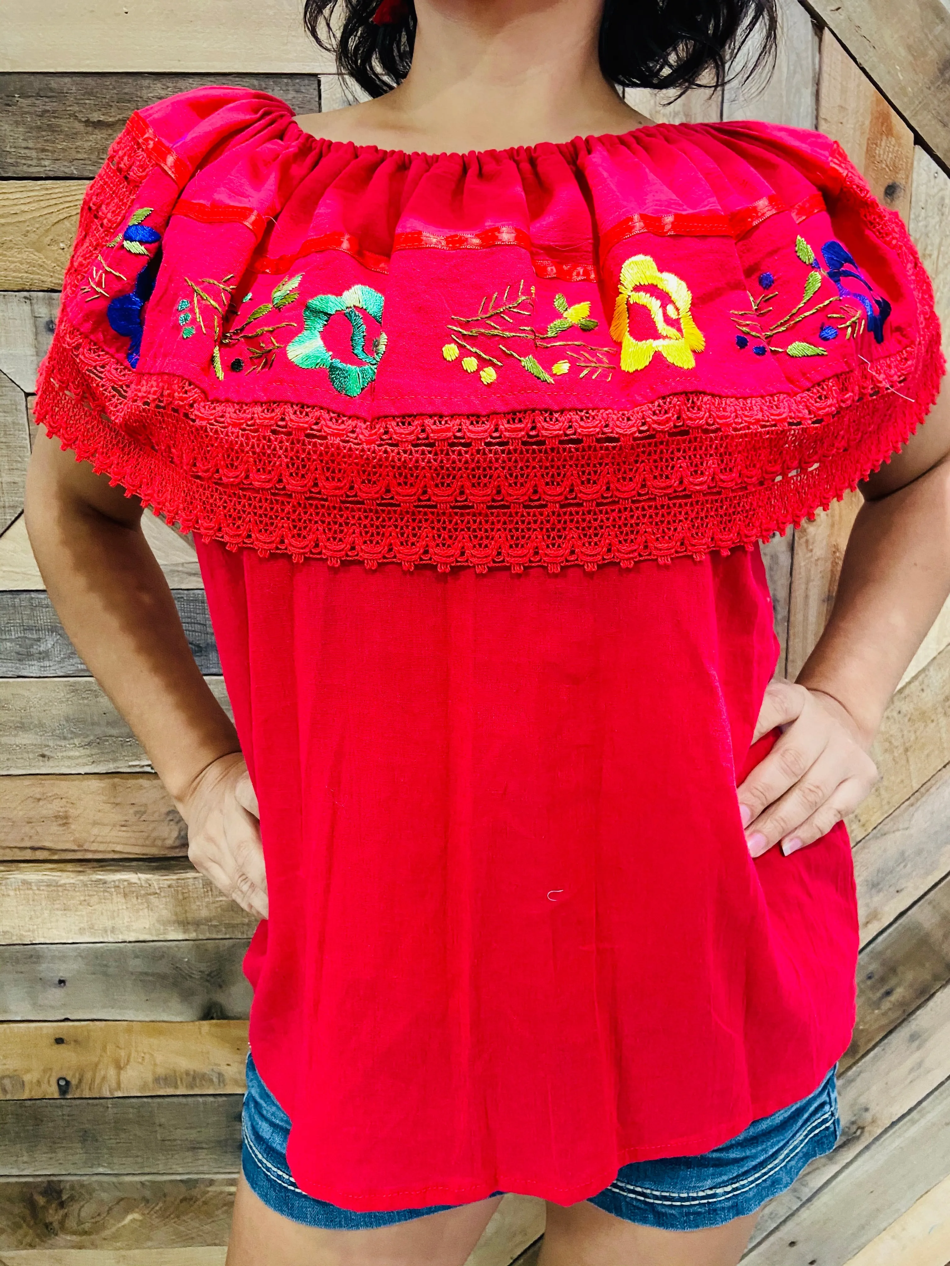 Campesina Embroider Women Top