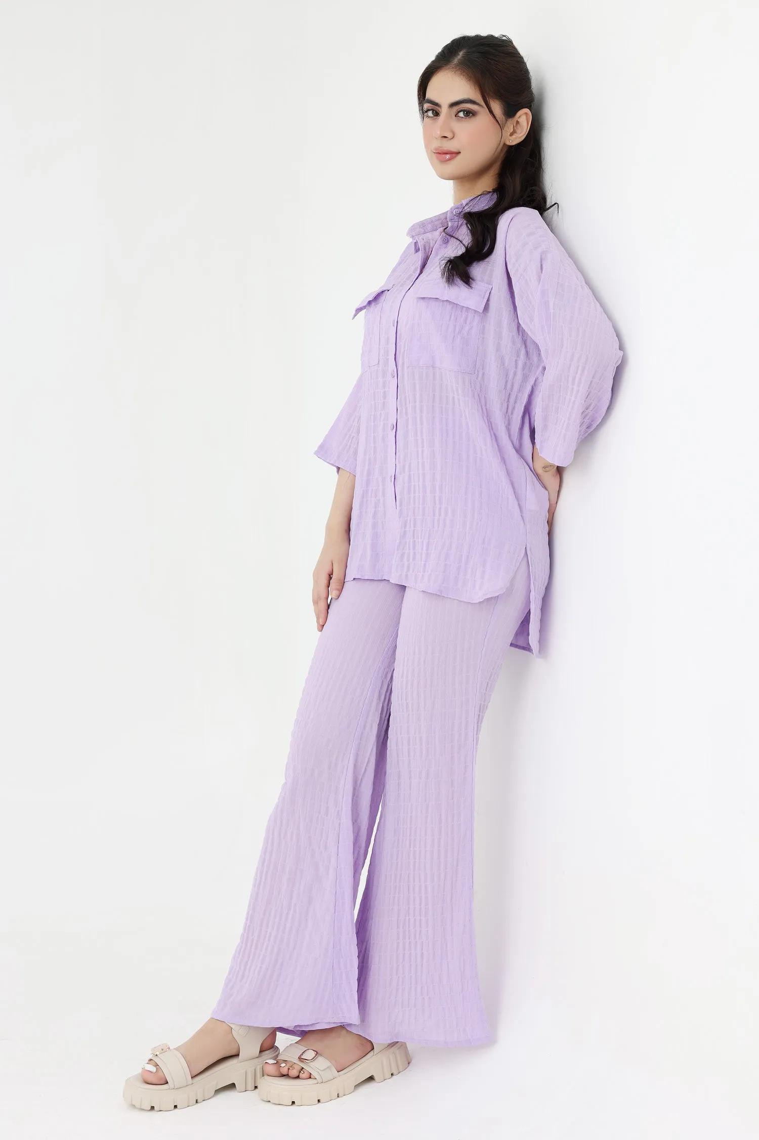 CHIC MATCHING SEPARATE-PURPLE