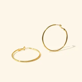 Classic 40mm Hoop Earrings