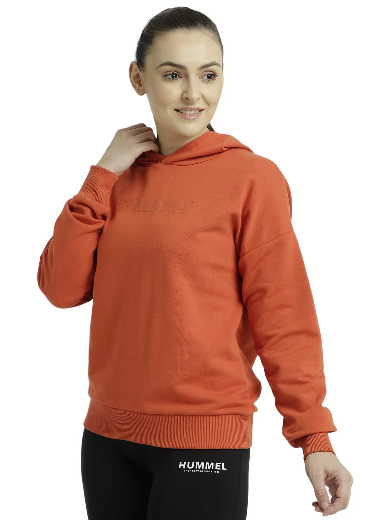 Dami Women Orange Hoodie