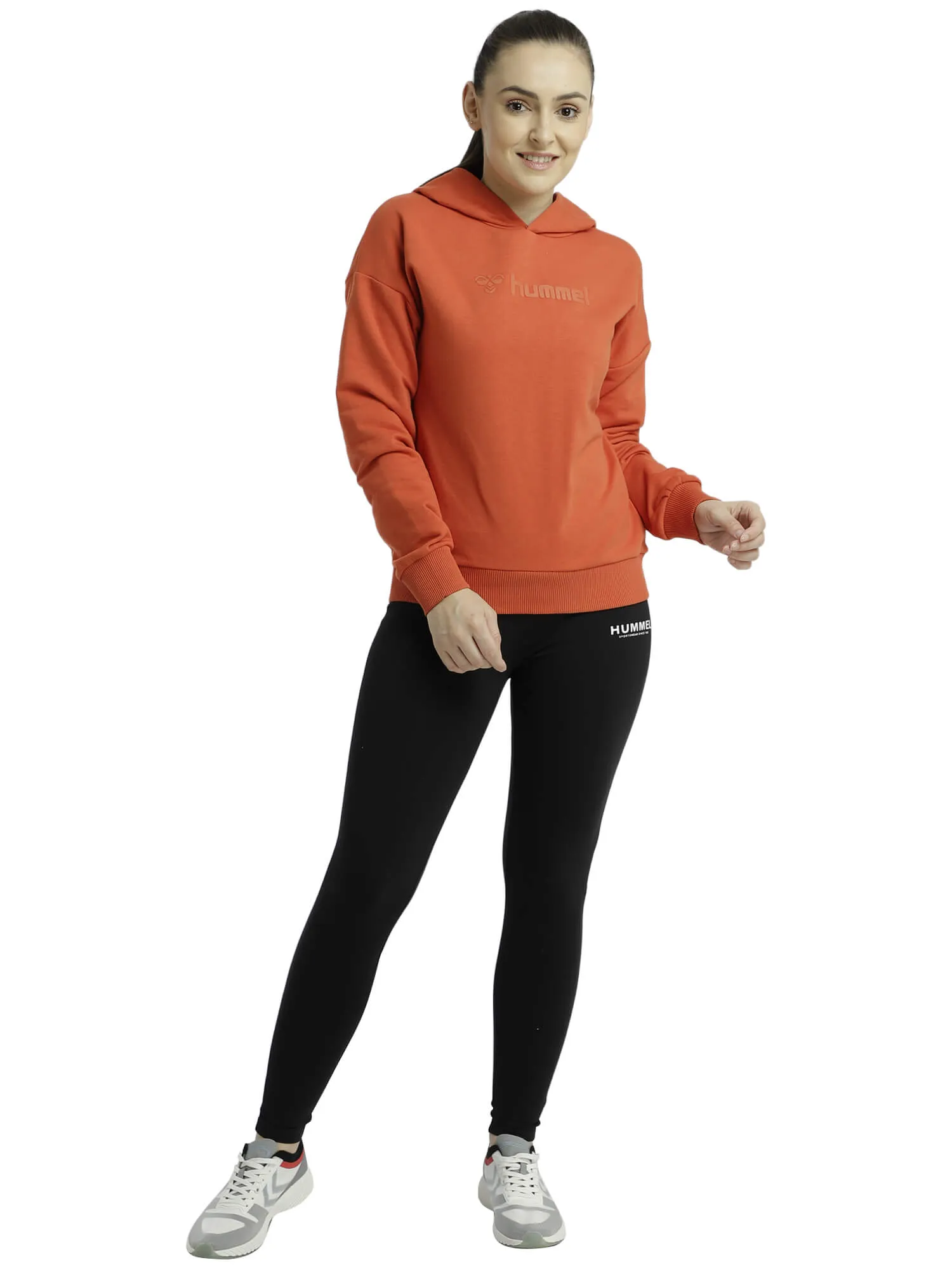 Dami Women Orange Hoodie