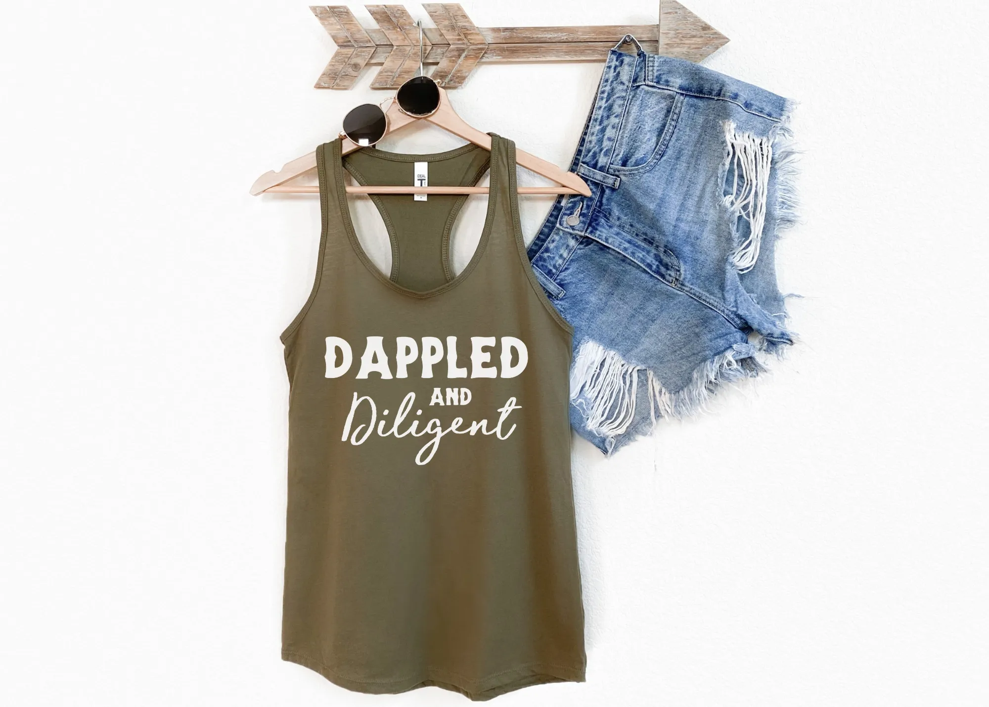 Dappled & Diligent Racerback Tank