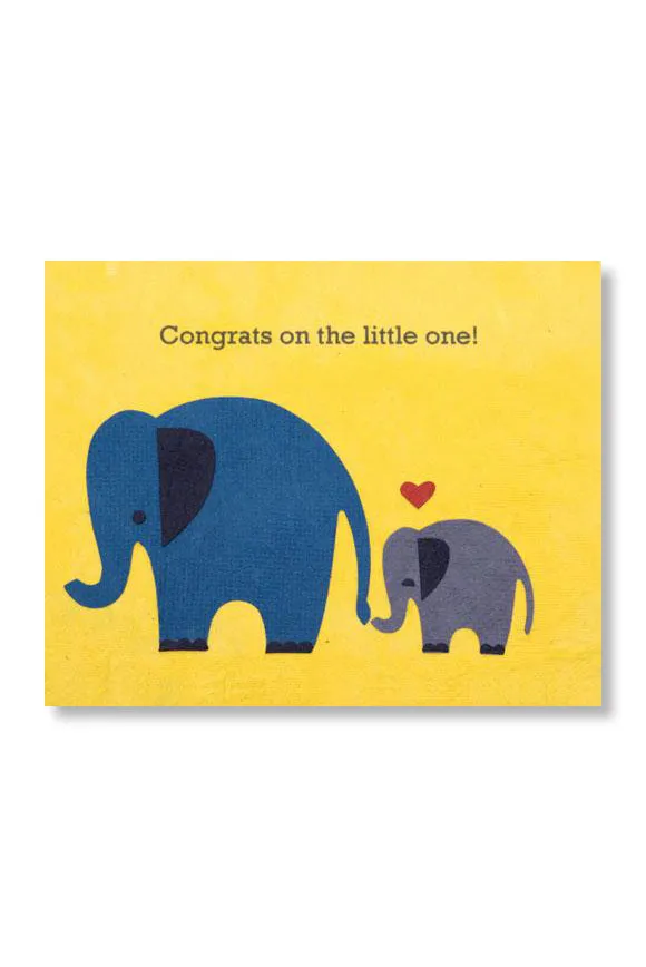 Elephant Congrats Card