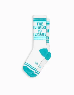 Future is Female Gym Socks