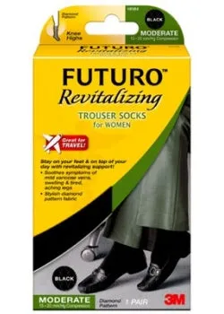 Futuro Revitalizing Women's Trouser Socks 15-20mmHg