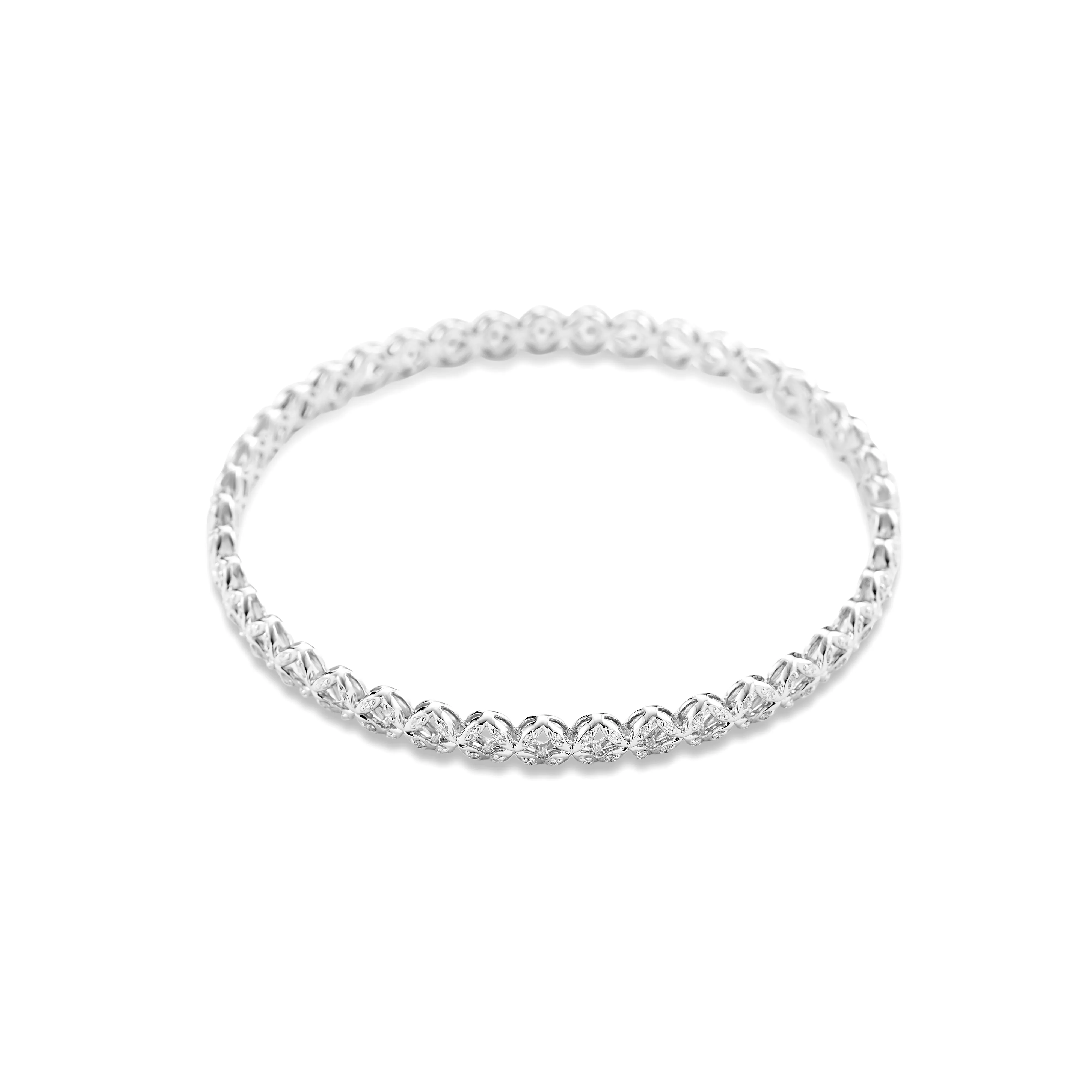 Genevieve Diamond Bangle*