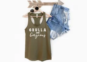 Grulla & Gorgeous Racerback Tank