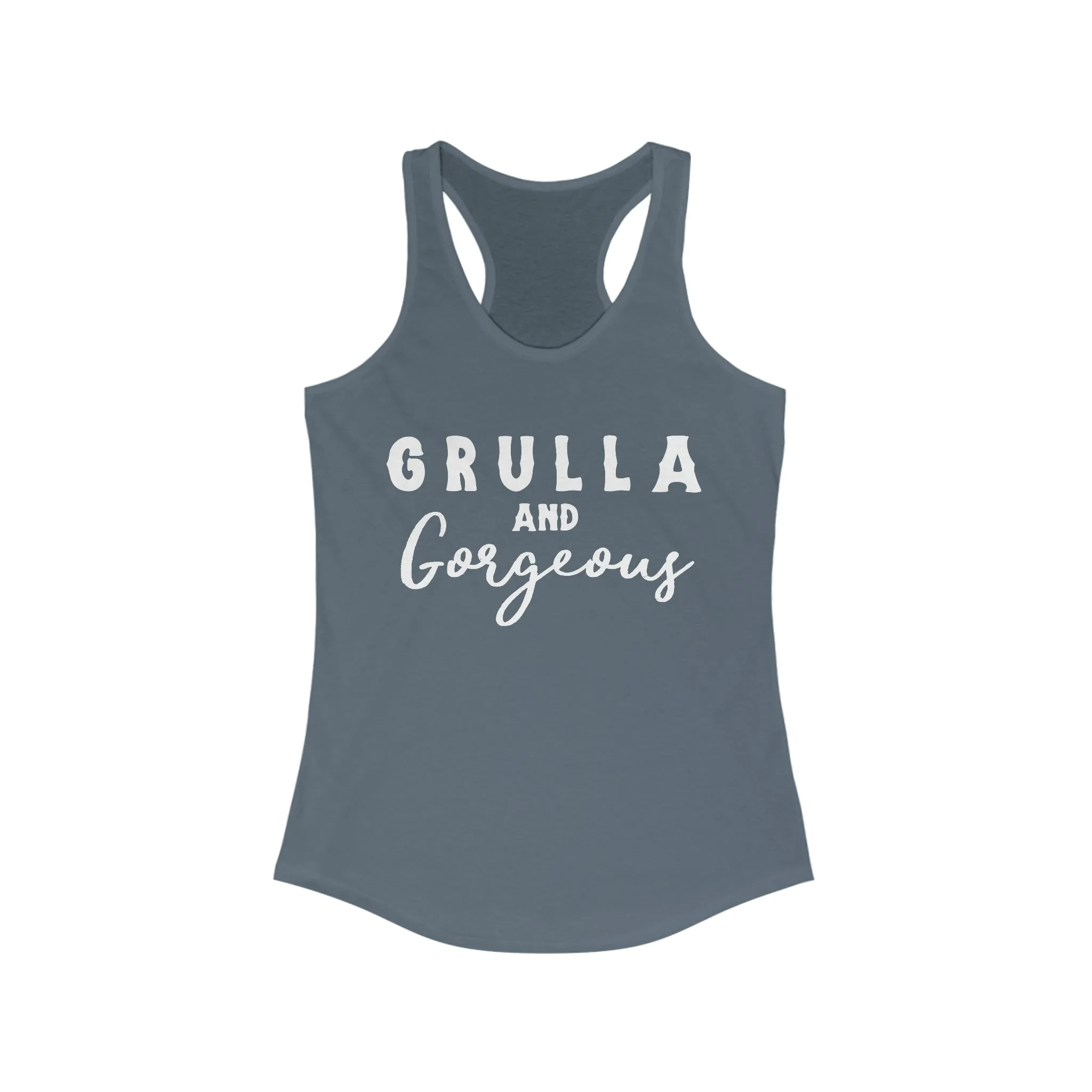 Grulla & Gorgeous Racerback Tank