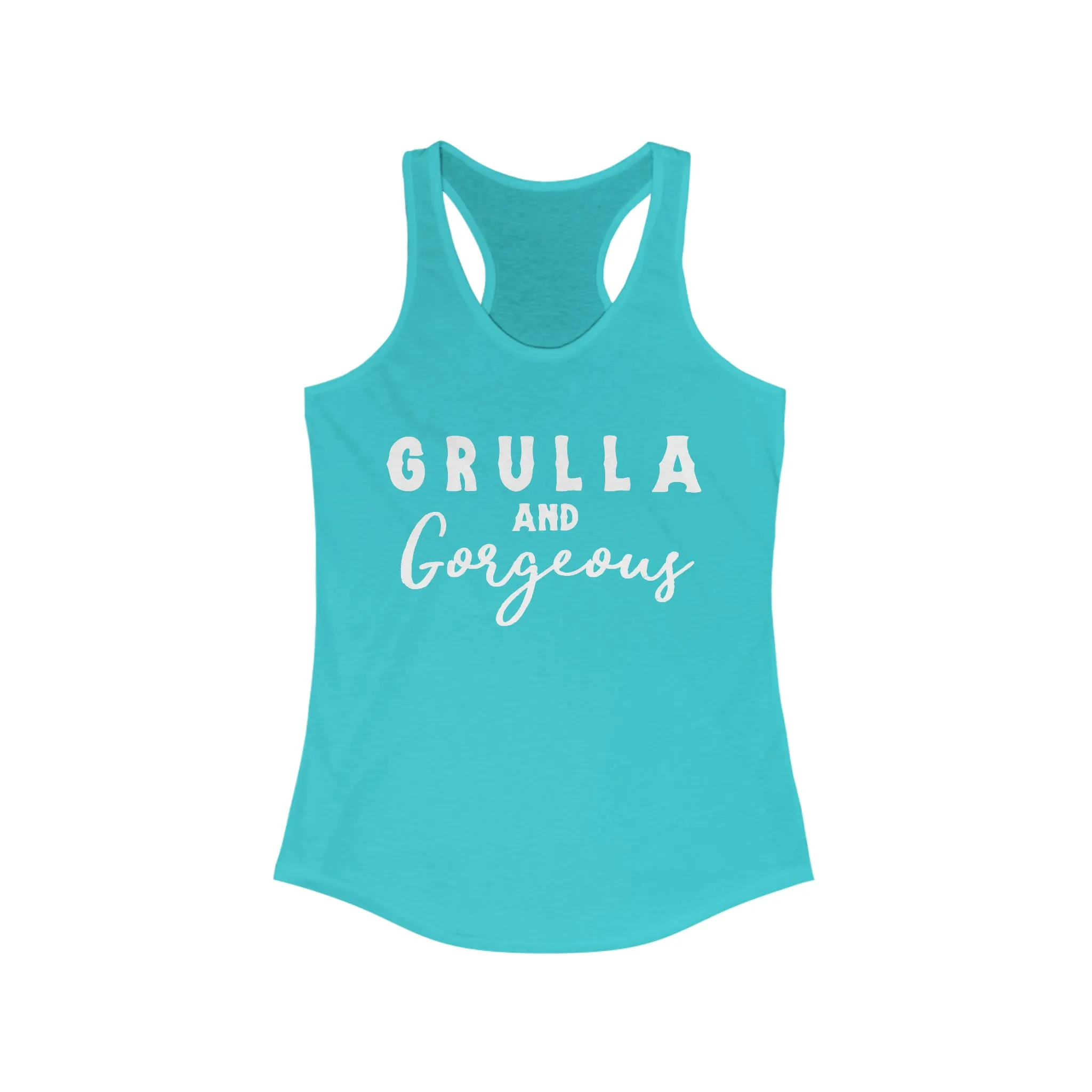 Grulla & Gorgeous Racerback Tank