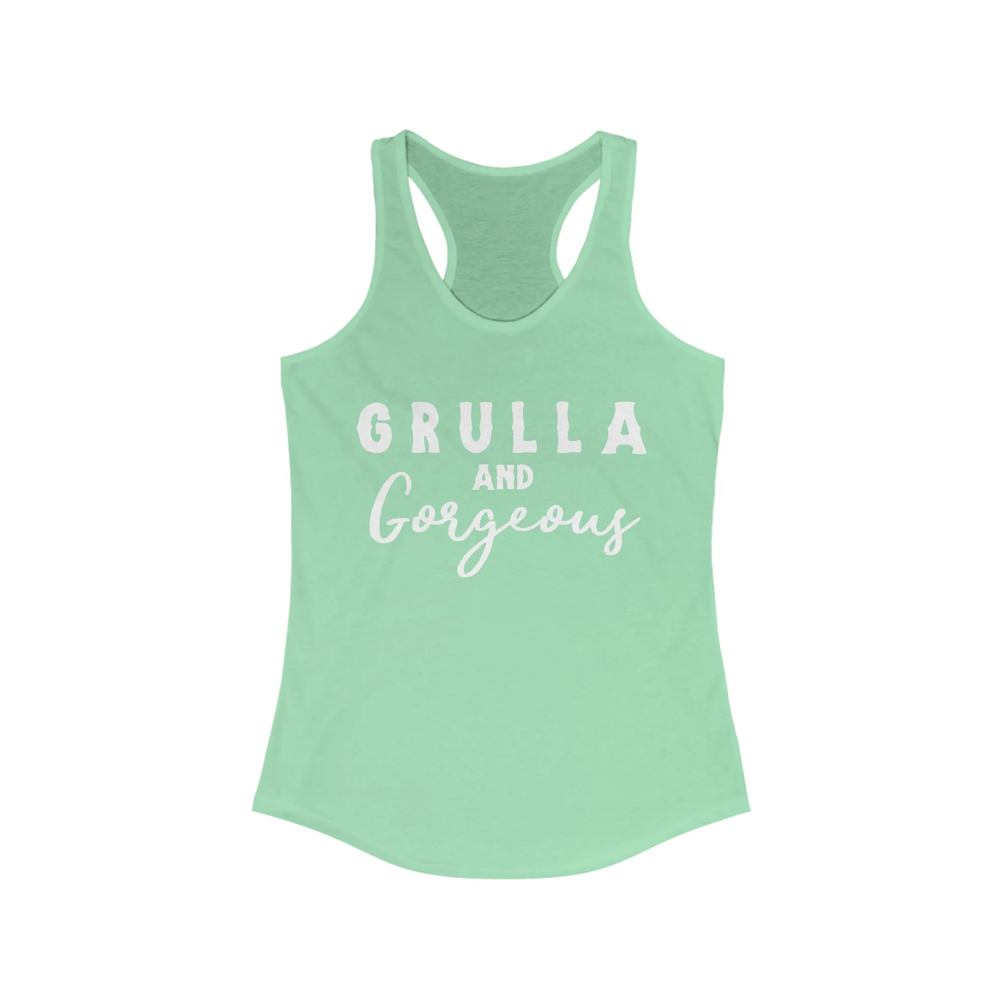 Grulla & Gorgeous Racerback Tank