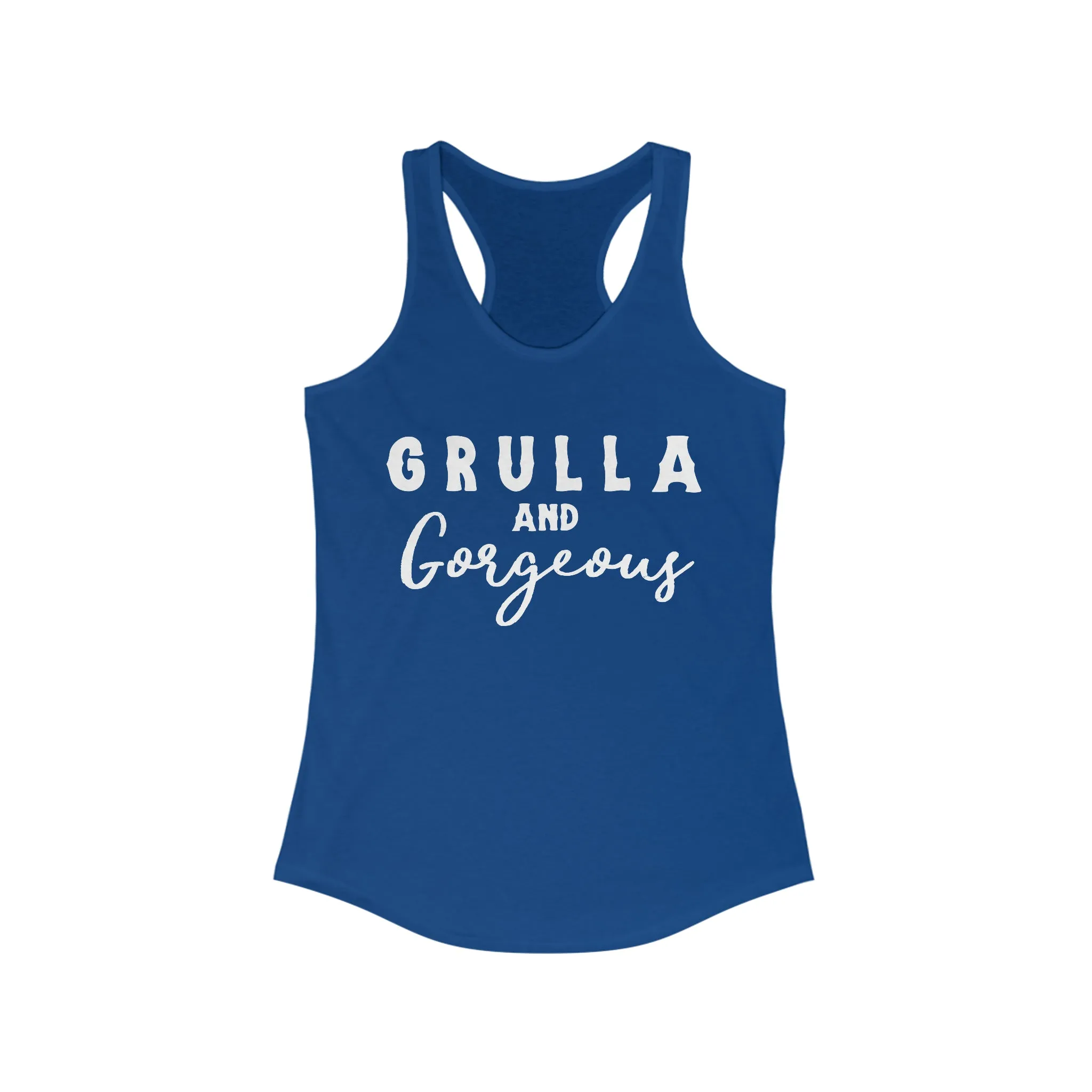 Grulla & Gorgeous Racerback Tank