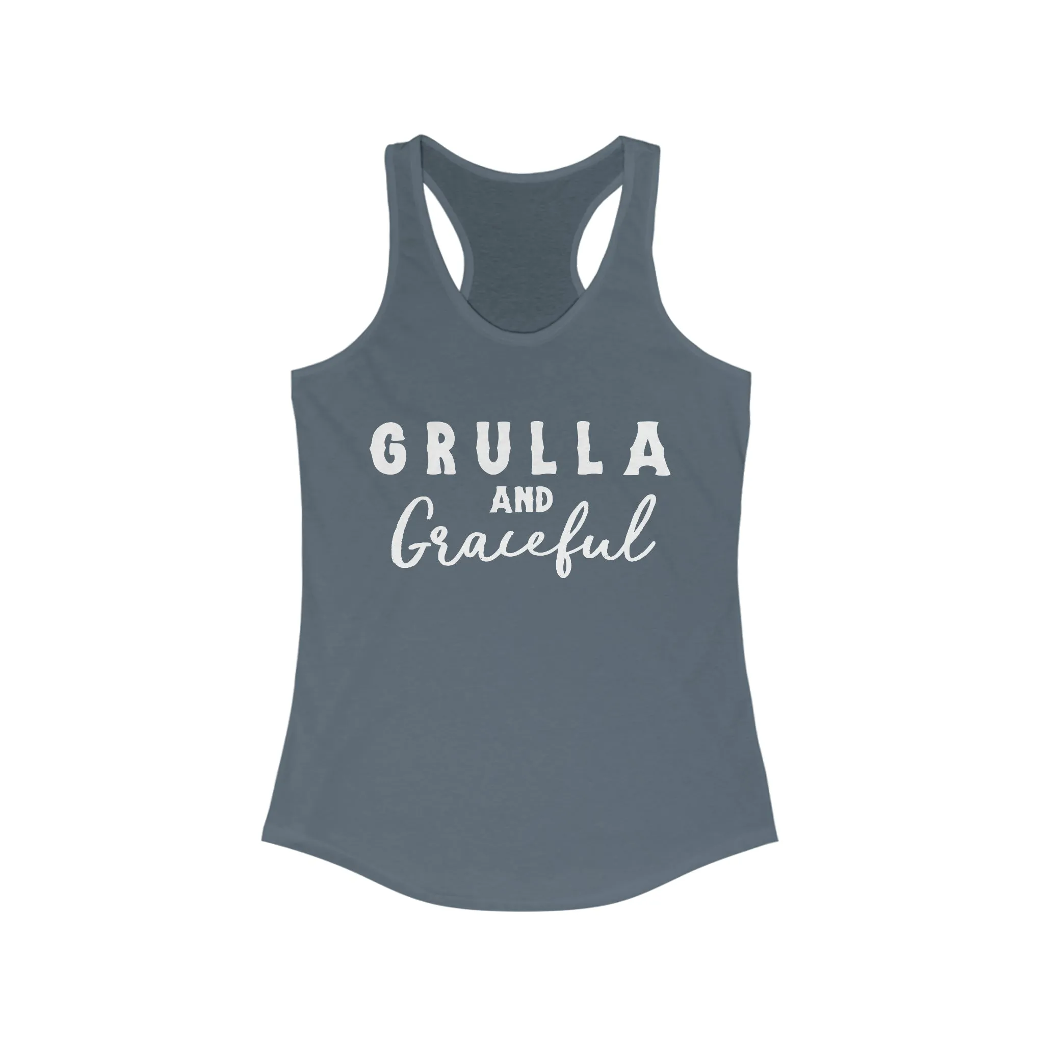 Grulla & Graceful Racerback Tank