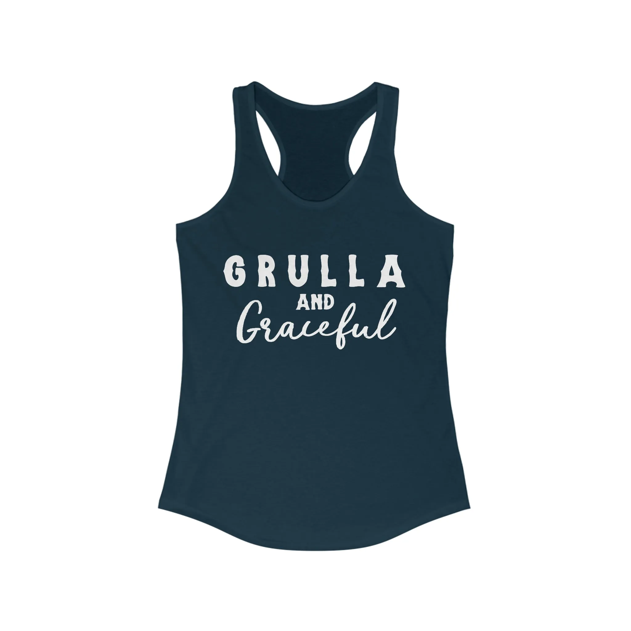 Grulla & Graceful Racerback Tank