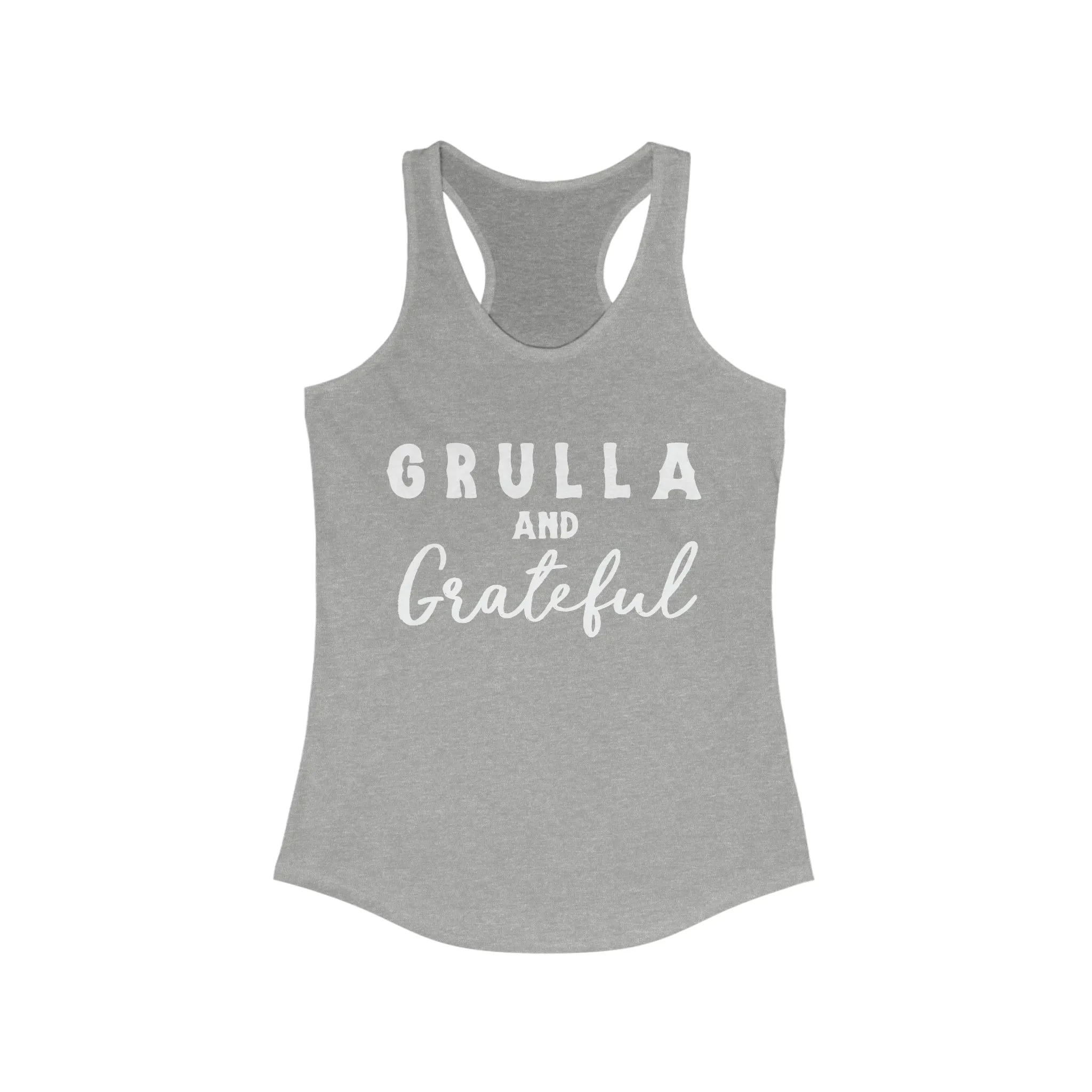 Grulla & Grateful Racerback Tank