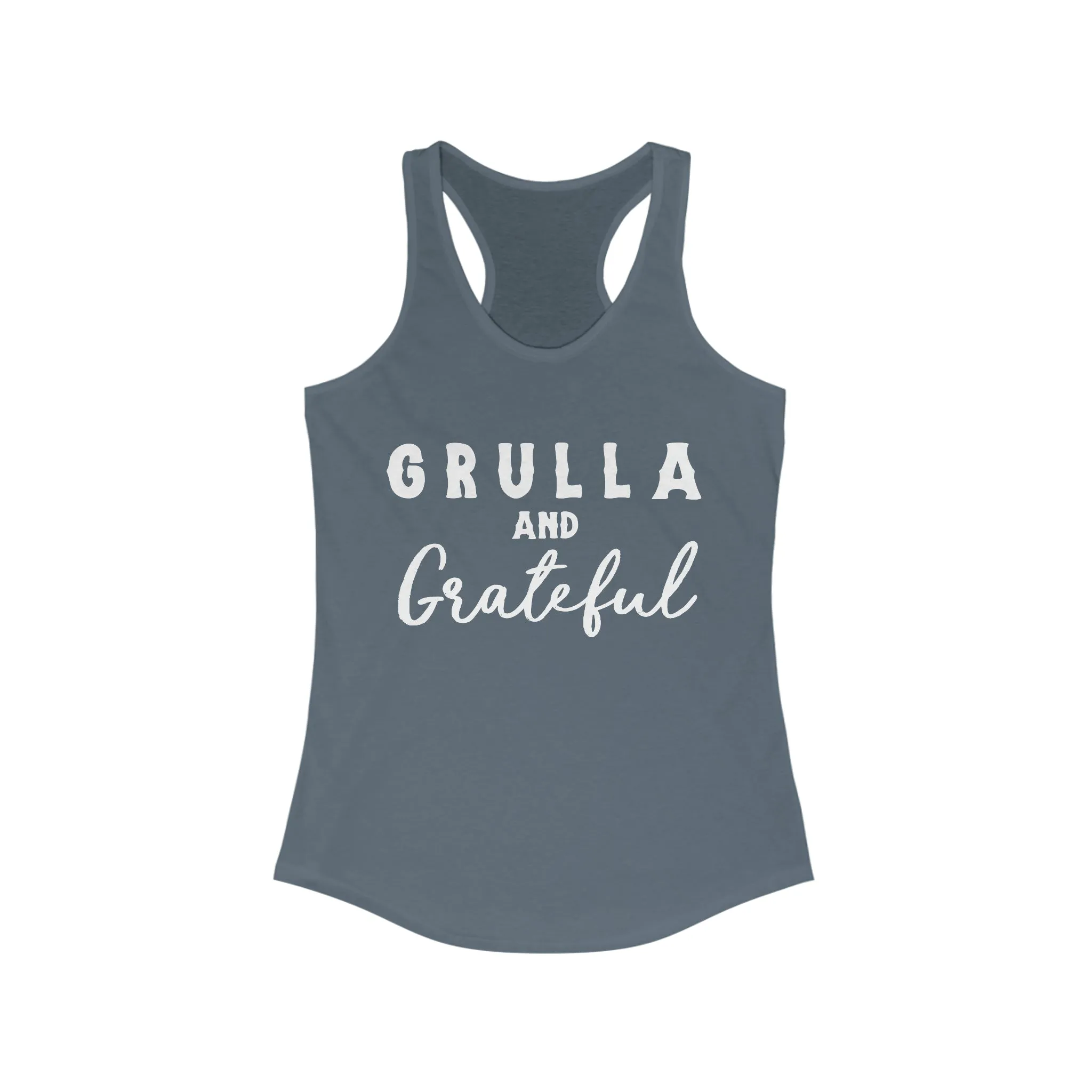 Grulla & Grateful Racerback Tank