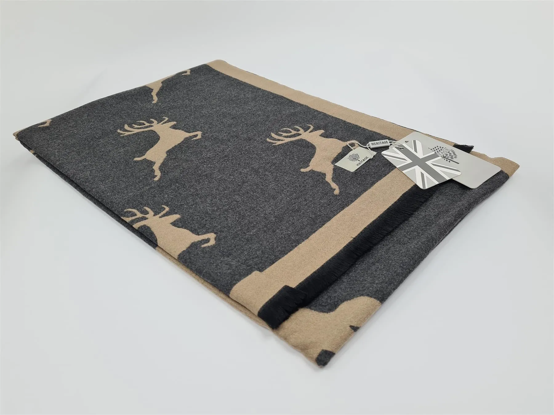 Hazy Blue New Heritage Collection Women's Scarves  - STAG