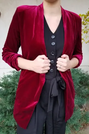 Icon Velvet Blazer