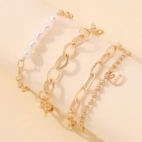 Just Lil Things  Artifical  Gold Bracelet  jltb0202