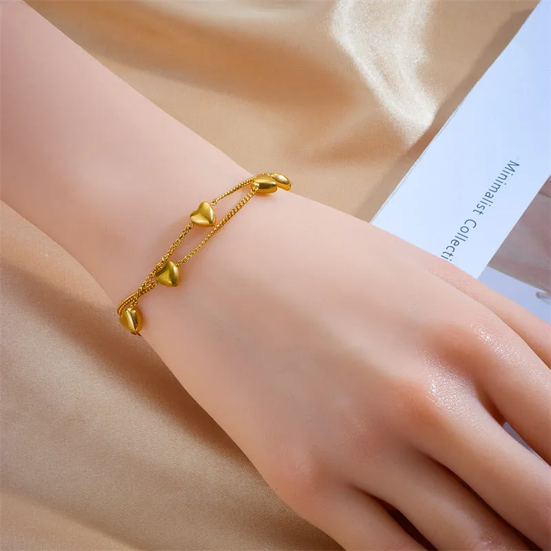 Just Lil Things Artificial Gold Bracelate jltb0531