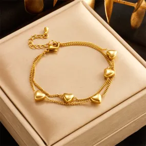 Just Lil Things Artificial Gold Bracelate jltb0531