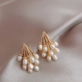 Just Lil Things  Gold Pin Earrings jlt11541