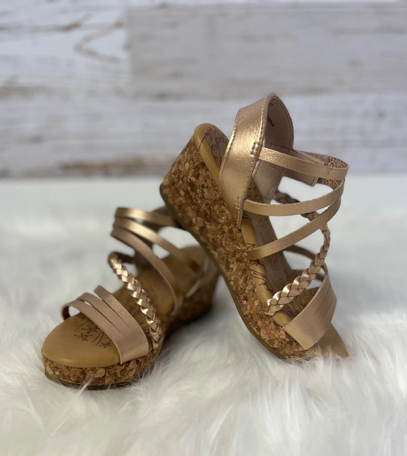 Liddie Rose Gold Sandal