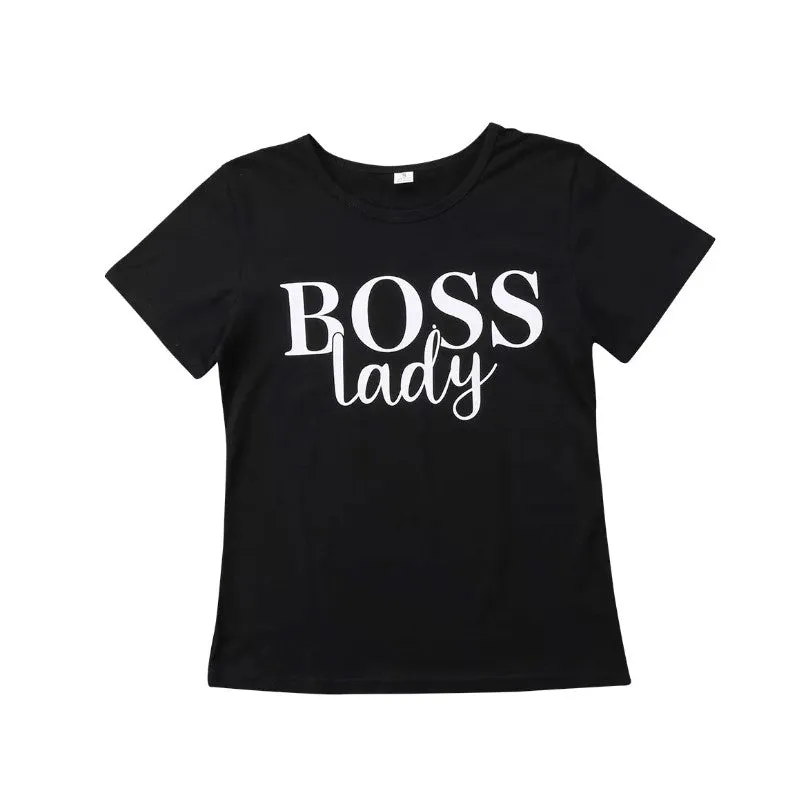 ME & MOMMY: BOSS LADY T SHIRT (ADULT ONLY)