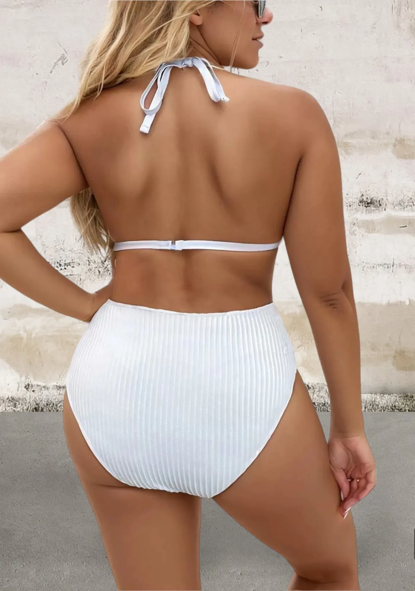 Plus Size 2 Piece Bikini Set