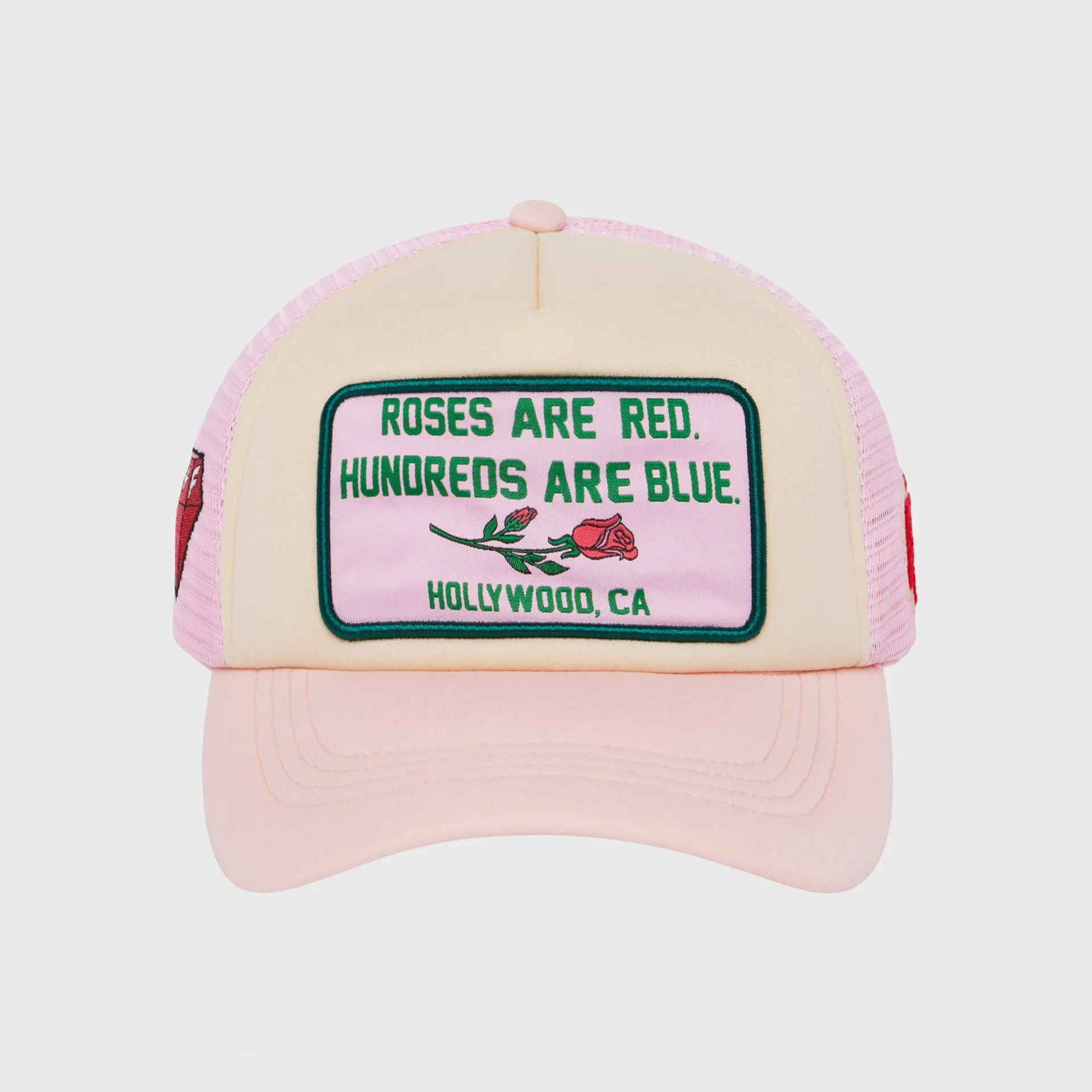 Poetry Trucker Hat Pink