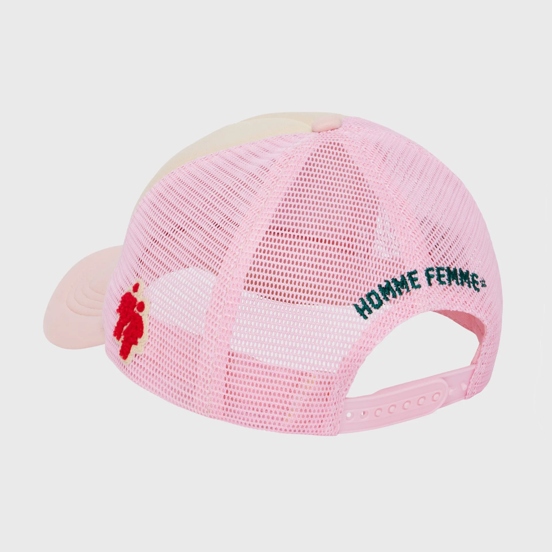 Poetry Trucker Hat Pink