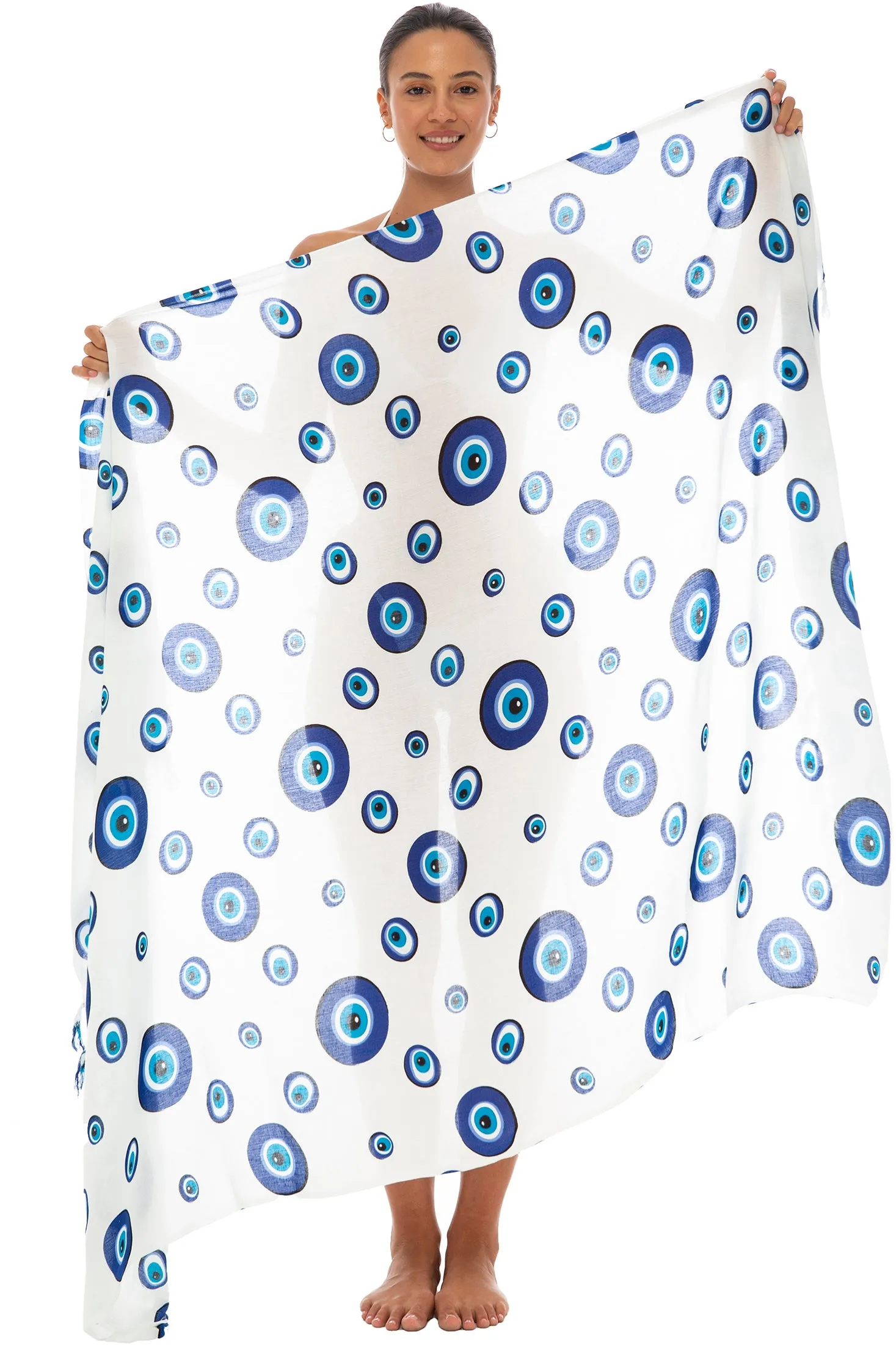 Print Sarong Cover Up Wrap Skirt