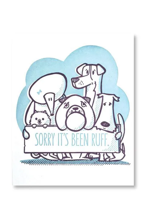 Ruff Encouragement Card